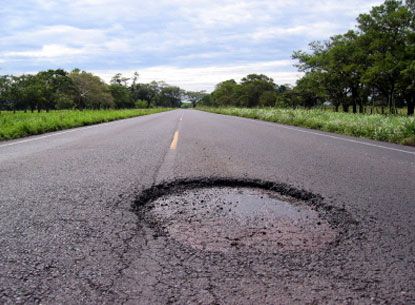 Want to have a permanent solution to repair the potholes for the below application?